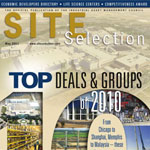 Site Selection Magazine May 2011 Issue Cover